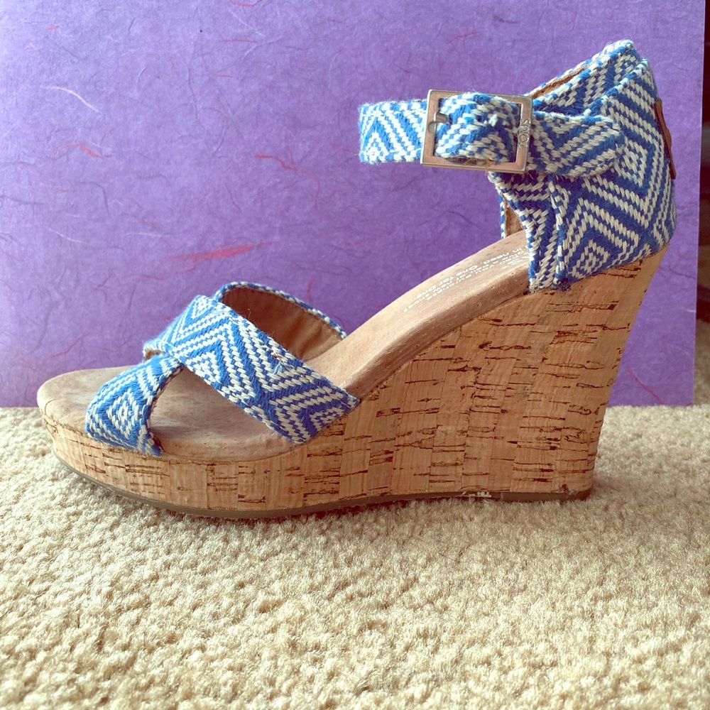 TOMS Yarn Dyed Sienna Wedges